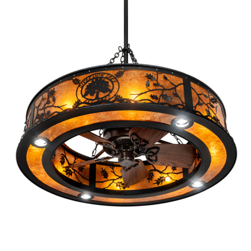 Personalized Outdoor Downrod Ceiling Fan