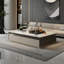 Light luxury rectangular rock table-110393648-110393649