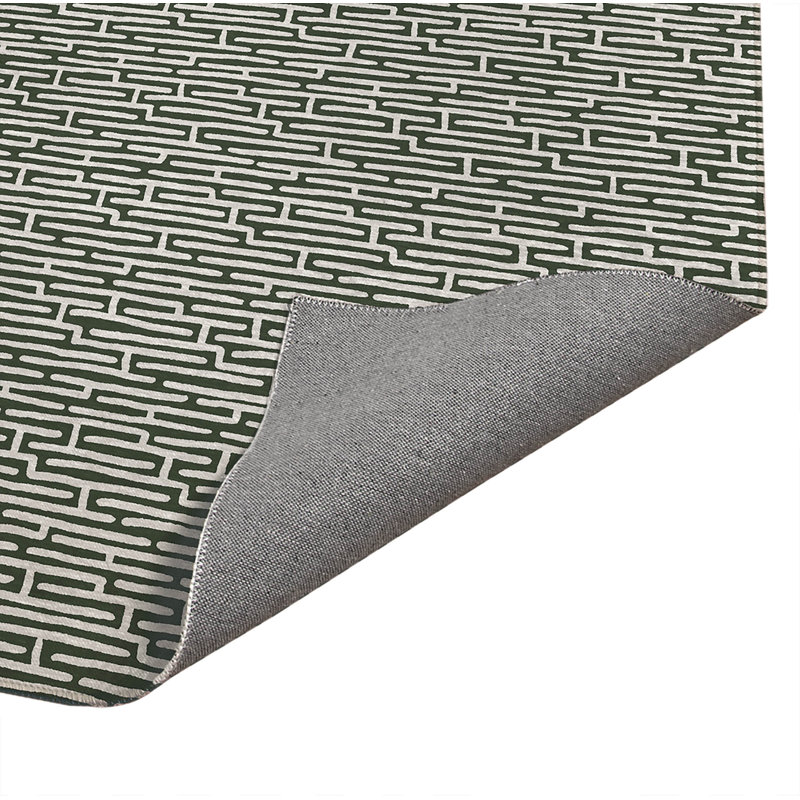 Tapis d'extérieur antidérapant Twilight Labyrinth, Rectangulaire 3 pi x 5 pi