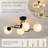 4-Light Sputnik Modern Linear Semi Flush Mount-1449170726-1449170725