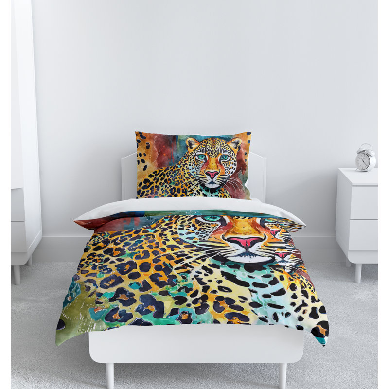 Modern & Contemporary Polyester Duvet Cover, Queen Duvet Cover + 2 Queen Shams