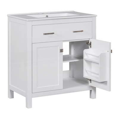 Ensemble de meuble-lavabo moderne 60 "avec meuble-lavabo double 60" (séparé)