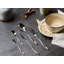 30 Piece Cutlery Set FARFALLE Black-424779752