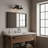 Celea Alward 2 - Light Dimmable Black/Chrome Vanity light