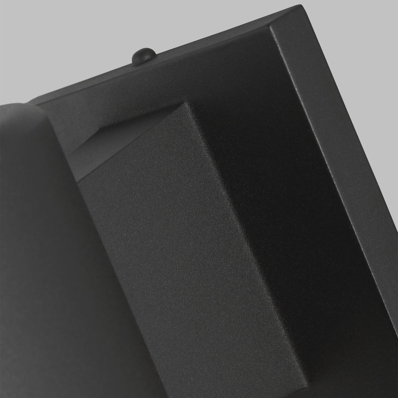 Outdoor Cylinders Small One Light Outdoor Turtle Friendly Wall Lantern from , Black, 7.25" H x 5.125" W x 7.875" D