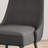 Milin Modern Dining Chairs Set of 2, Iron Legs & Curved Backrest-332688528-332688494