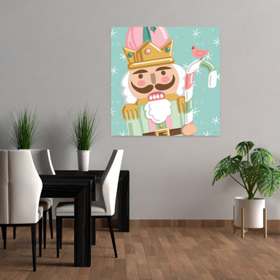 Festive Christmas, art contemporain abstrait pastel