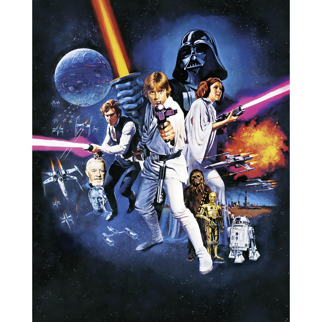 Tapete Star Wars 2,5 m x 200 cm