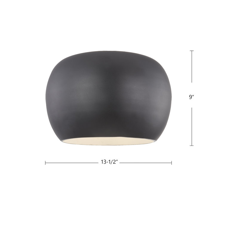 Croft 1 - Light LED Flush Mount