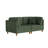 Seemab 80.4" W Upholstered Corduroy Standard Loveseat with Solid Wood Legs-421913256