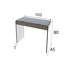 Ensemble coiffeuse avec tabouret et miroir Akasha