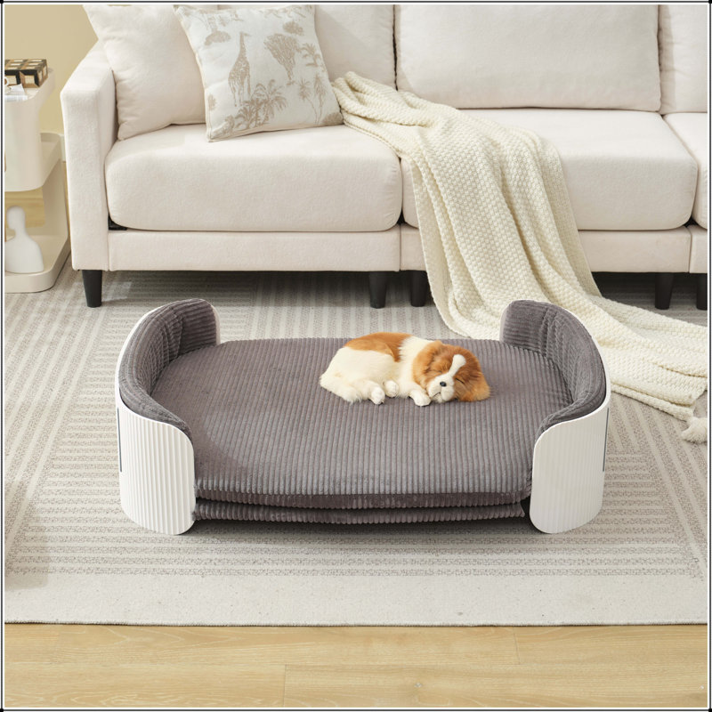 Lit pour animaux de compagnie, Gris