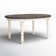 Hebden Extendable Pine Round Solid Wood Top Dining Table