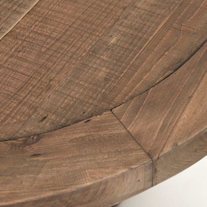 Leah Solid Wood Top Coffee Table