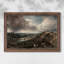 Étang de Branch Hill, Hampstead Heath, v. 1828 - John Constable - Toile encadrée sur mesure-1920864266-1920864267-1920864279