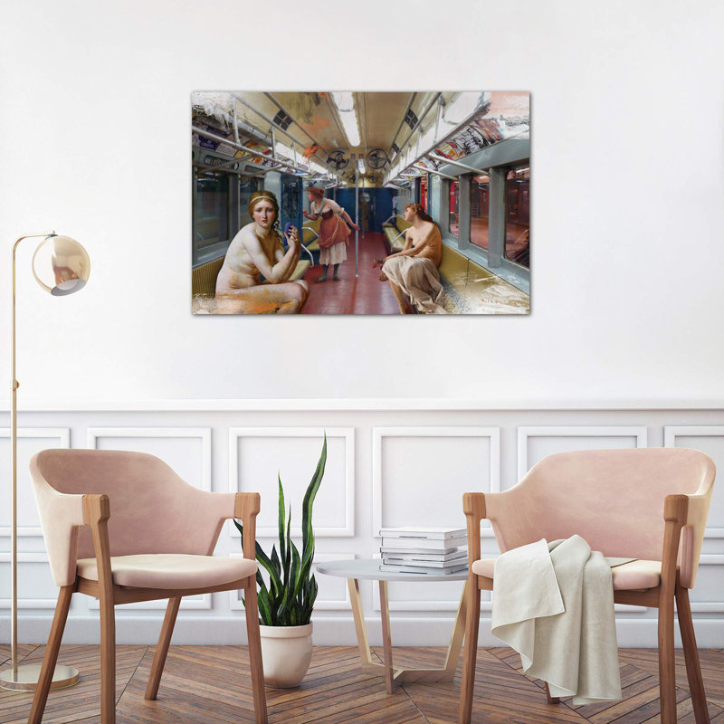 Subway by José Luis Guerrero - Wrapped Canvas Print, 101.6 cm H x 66.04 cm W x 1.91 cm D