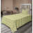 Ambesonne Tropical Sheet Set Avocado Fruits with Dots Orange and Lime Green