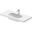 Lavabo de salle de bain mural en céramique avec trop-plein Duravit D-Code-10435036