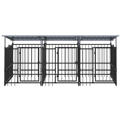 Daxton 128cm H Steel Kennel