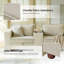 Miriam Modern 2 Seater Corner Sofa with Hidden Storage and USB Port-843010657
