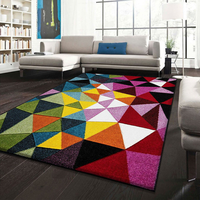 Gidja Geometric Area Rug, Rectangle 200 x 290cm