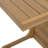 C-Shape End Table  Brown