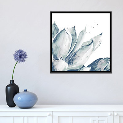 Reproduction d’art, "Blue agave on White II" par Patricia Pinto, reproduction d’art