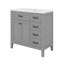 Meuble-lavabo 36 po avec lavabo et tiroirs 36 po-114292772