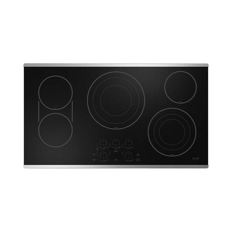 36.13" Electric Cooktop with 5 Elements, Stainless Steel