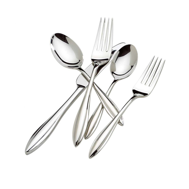Modern Tarnish Resistant Stainless Steel Serving Spoon Set