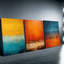 3 Piece Wrapped Canvas Print-750891432