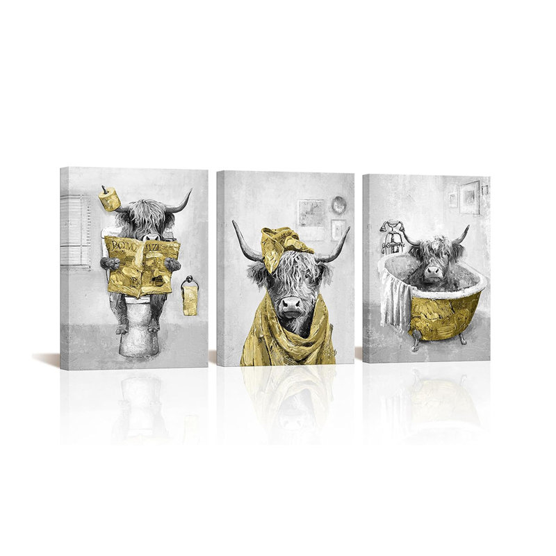 3 Piece Wrapped Canvas Print
