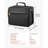 Miniature Storage Carrying Figure Bag, Fits for 1:500-1:750 Scale Models, Miniature Transport Bag with Adjustable Shoulder Strap, 3 Foam Layers for Large Storage Capacity (Minis Not Included)