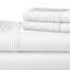 Ensemble de draps et de taies d'oreiller en microfibre de 6 pièces Vilano Springs à poches très profondes avec ourlet plissé, facile d'entretien et résistant aux poils d'animaux-29587727-29587730