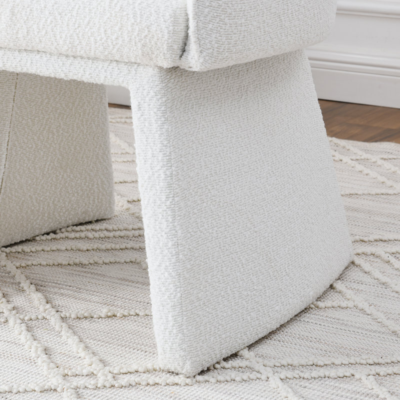 Chaise moderne et simple de style moderne, Blanc