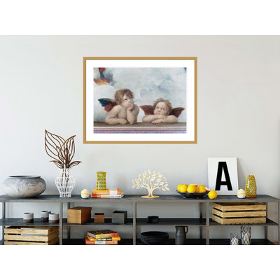 Putti de la Madone Sixtine par Raphael