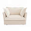 Ensemble de salon modulaire Shetucket de 49 po avec 2 coussins moelleux Latitude Run-449309112