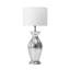Lampe de table en nickel 22 po