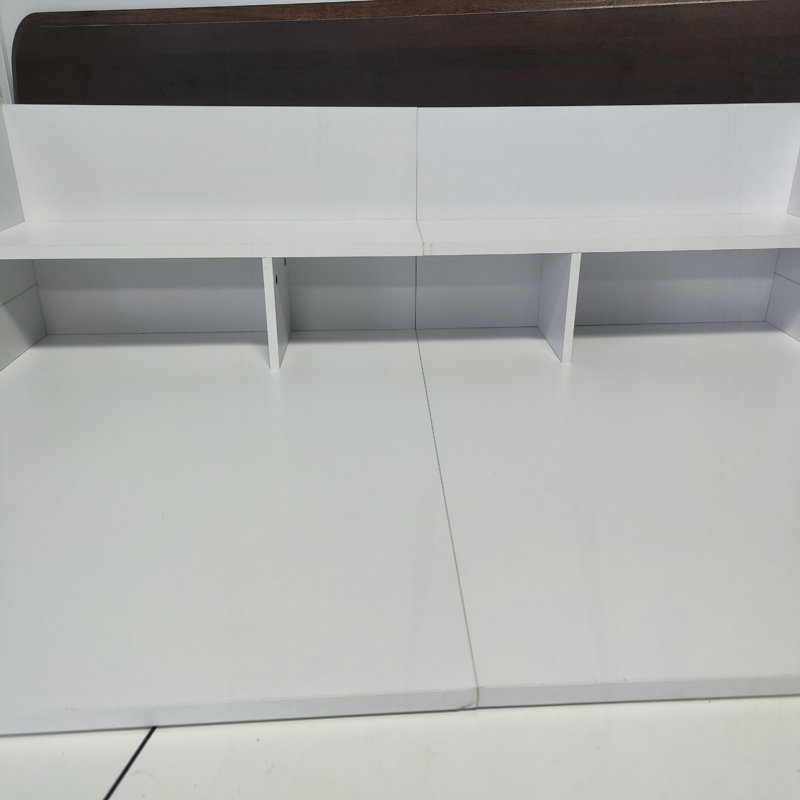 54" Washer Dryer Countertop with Storage, White
