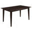 Gianna Cappuccino 5-Piece Rectangular Dining Set