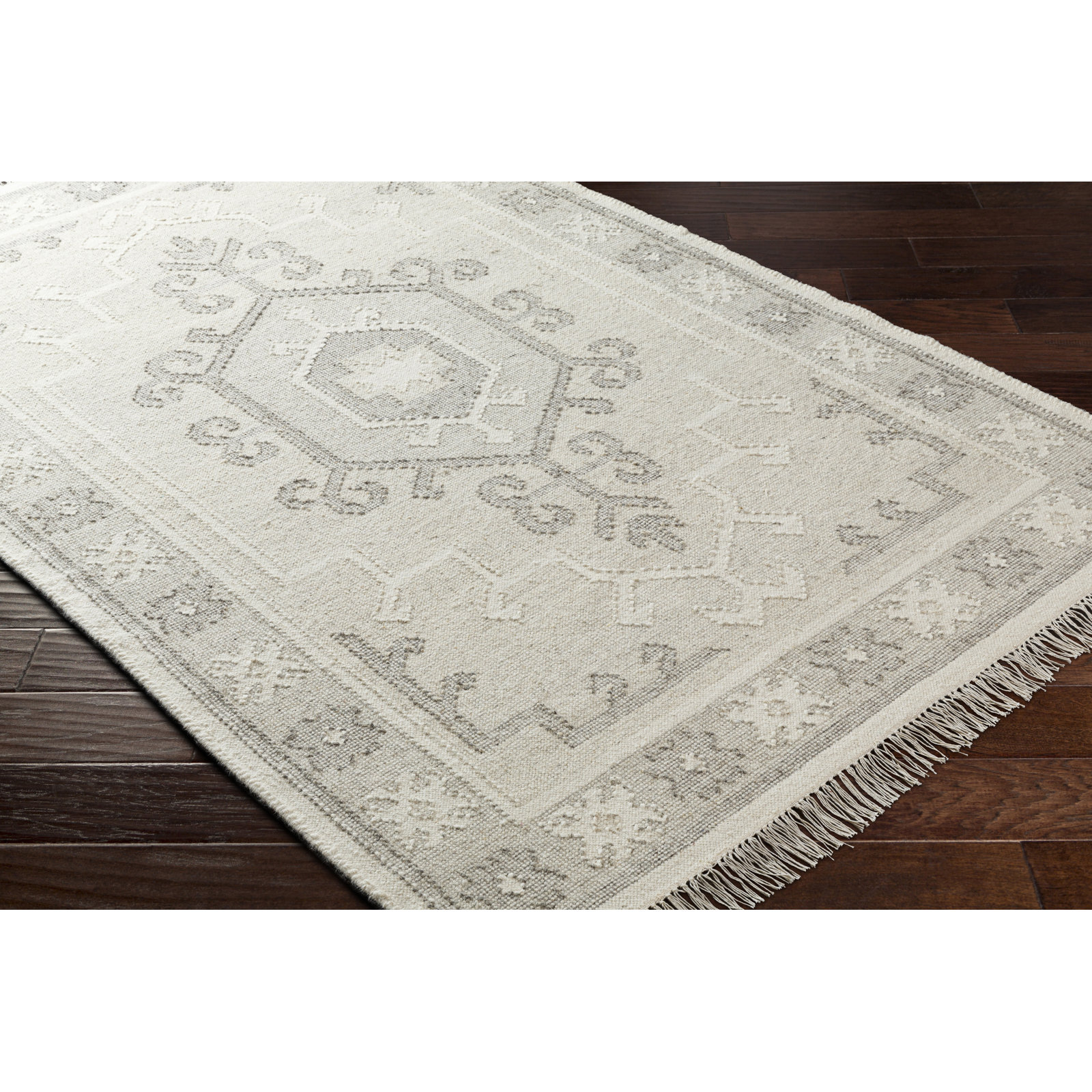 Saber Handmade Wool Rug, Rectangle 2' x 3'