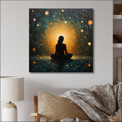 «Yoga In Stillness» sur impression sur toile