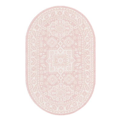 Tapis rose d'intérieur / extérieur Danera
