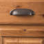 Poignée coupelle de style rustique raffiné - Poignée d'armoire de centre à centre 3 po et 3-3 / 4 po - Quincaillerie Craftsman pour tiroirs et armoires-35892625