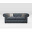 Melrose 3 Seater Leather Sofa Bed-118216852