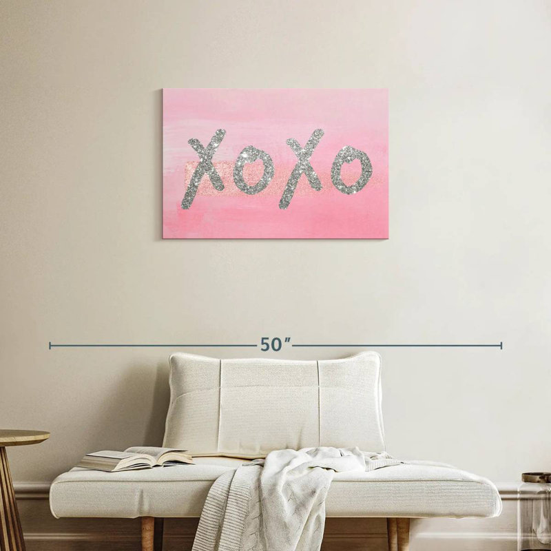 Xoxo, H 20 po x l 30 po