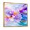 Natures beauté fleurs mauves agate II - fleurs murales abstraites
