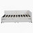 Full Upholstered Daybed with 2 Storage Drawers Sofa Bed Frame-1708571637