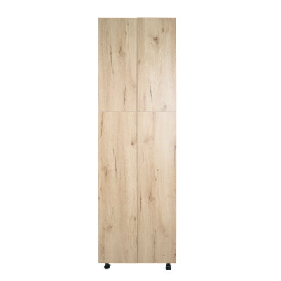 Radiance Ready to assemble Light Oak Pantry Kitchen Cabinet (24 in. D)