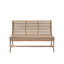 Stadtfeld Solid Wood Outdoor Bench